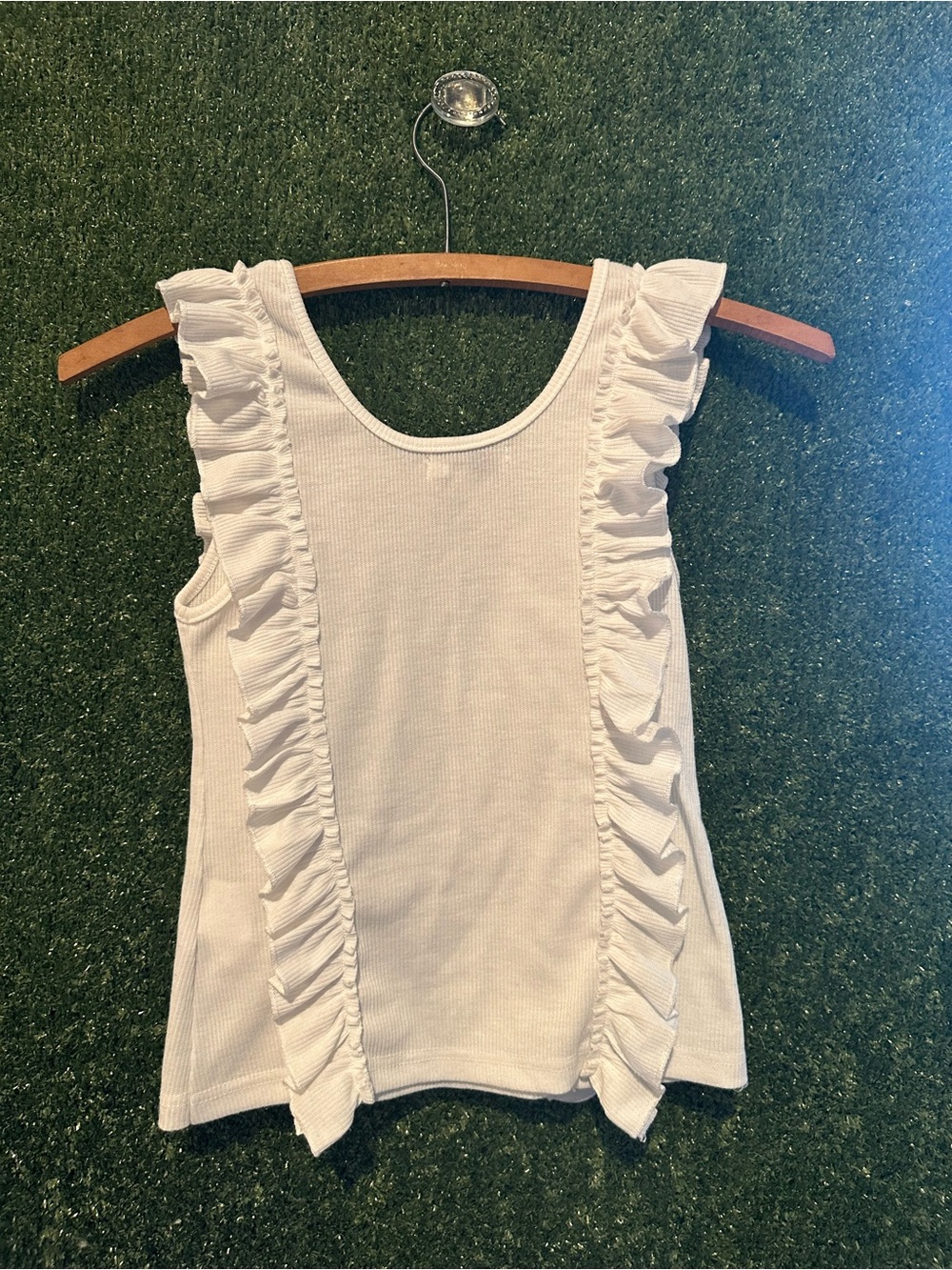 Molly Bracken Ruffled Tank Top - Picture 7 of 13